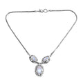 D'Joy Royal Bali- Larimar 50cm Halskette - 18,29 ct.