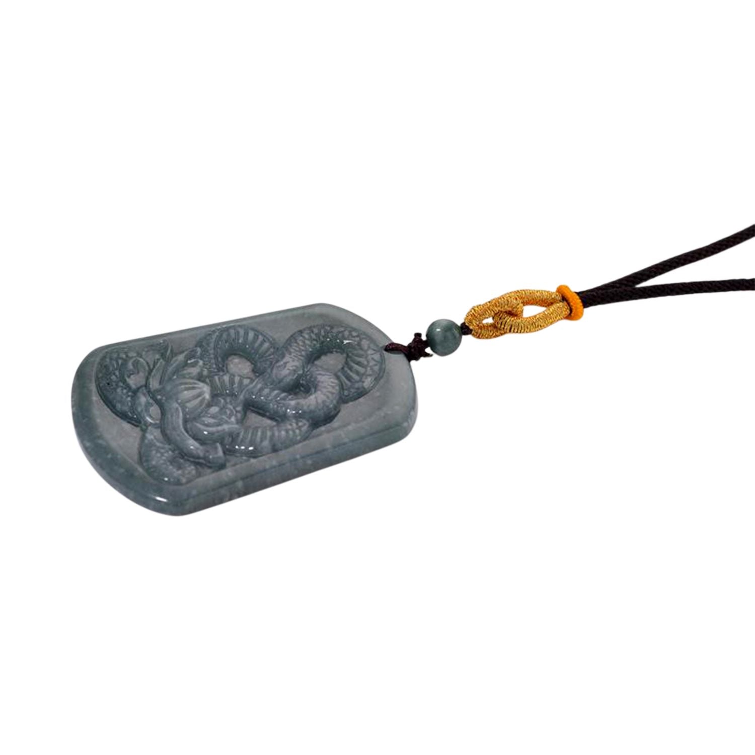 EXTREM SELTEN - Natürlicher Olmek Jadeit Kette 66 cm ca. 125.00 ct