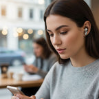 LIVMORE - TWS Bluetooth Übersetzungs Ohrhörer mit Ladecase