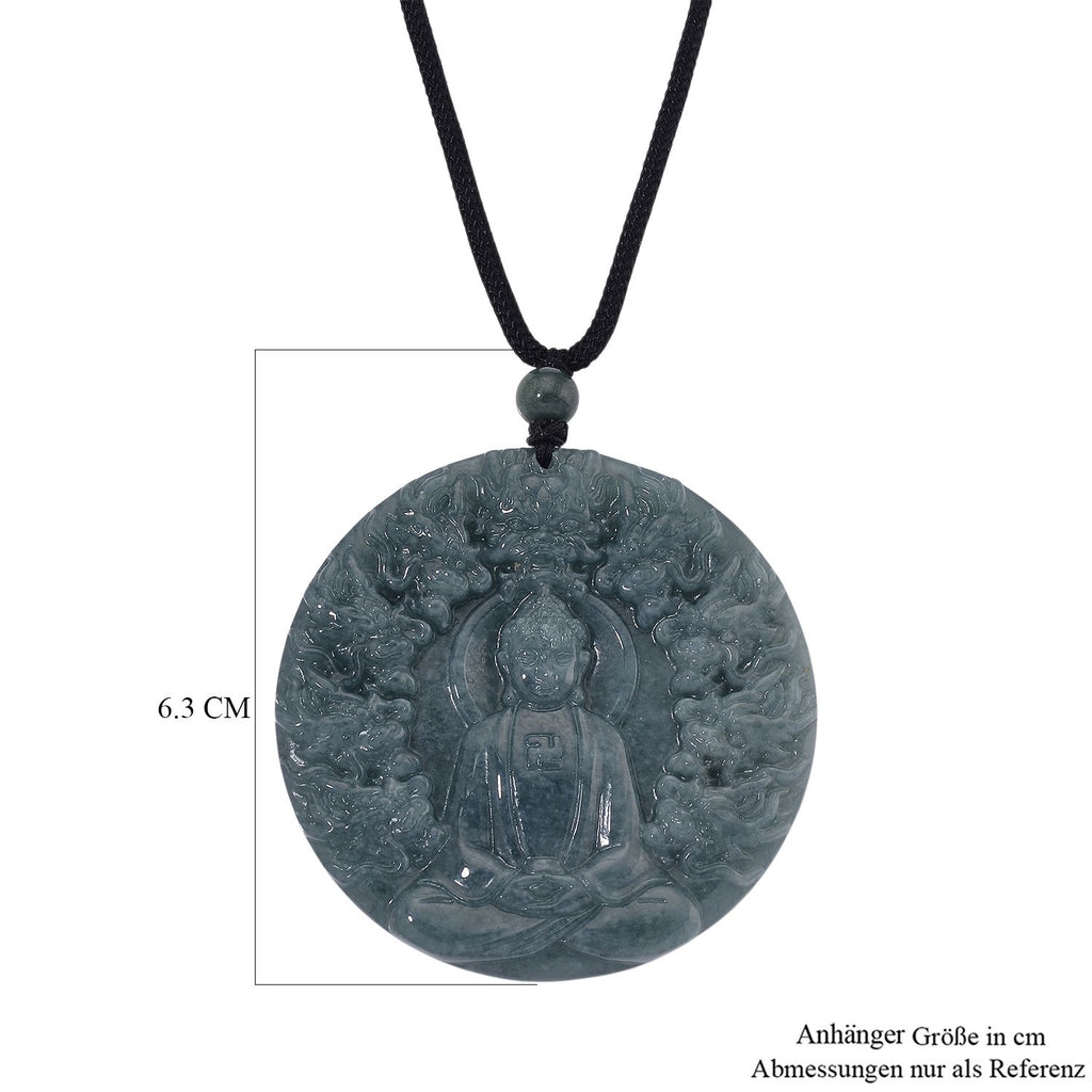 EXTREM SELTEN - Natürlicher Olmek Jadeit Halskette ca. 71 cm, ca. 155.00 ct