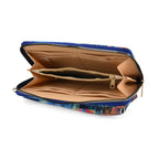 Frida Kahlo und Sternennacht Design Set, Shopper und Handy Umhängetasche, 40 x 12 x 35 cm, Marineblau