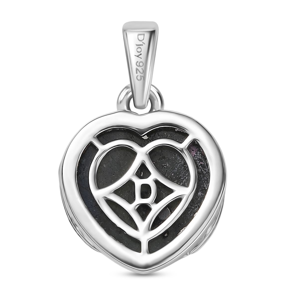 D'Joy AAA Labradorit Anhänger 925 Silber Rhodiniert und 750 Gelbgold Vermeil ca. 6.37 ct