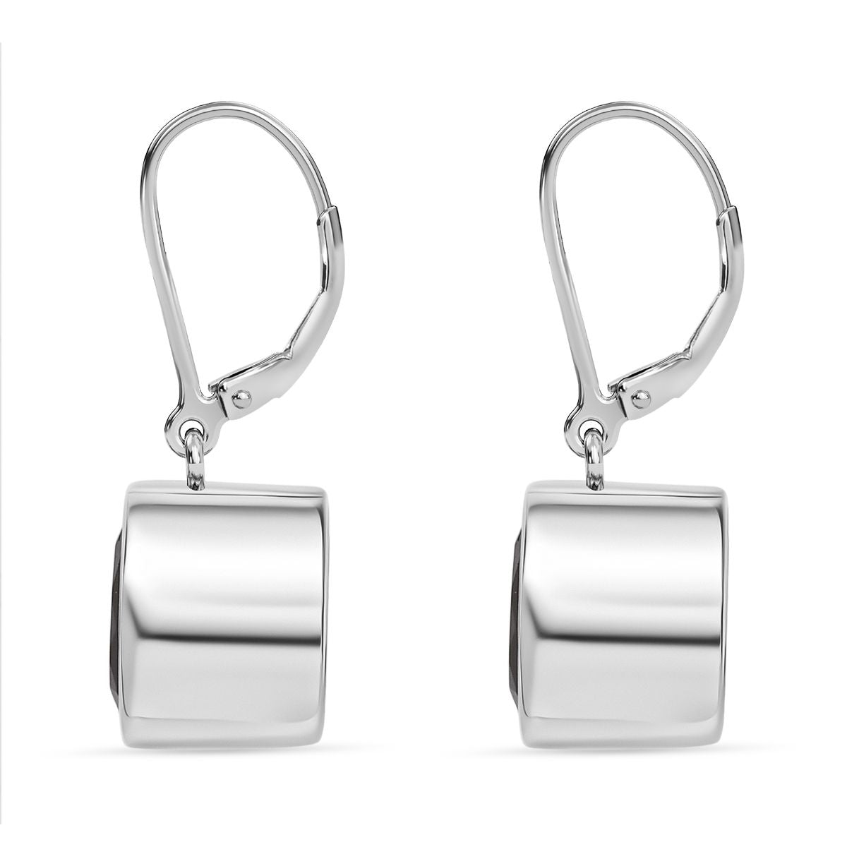 Elite Shungit Ohrringe 950 Kupfer ca. 2.07 ct
