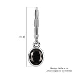 Elite Shungit Ohrringe 950 Kupfer ca. 2.07 ct