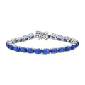 D'Joy Aurora Mondstein Armband ca. 19 cm 925 Silber rhodiniert ca. 23,69 ct.