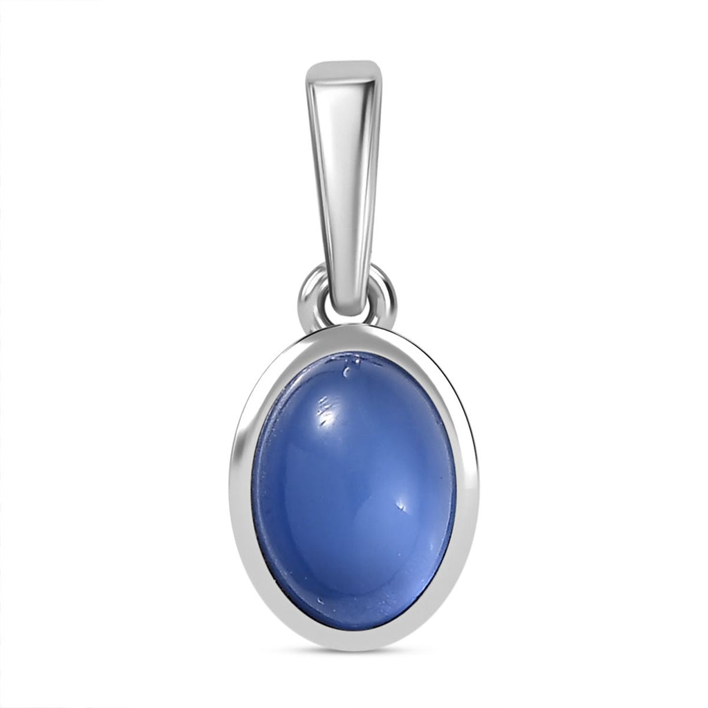 D'Joy Aurora Mondstein Anhänger 925 Silber rhodiniert ca. 1.39 ct