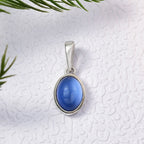 D'Joy Aurora Mondstein Anhänger 925 Silber rhodiniert ca. 1.39 ct