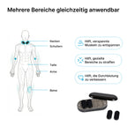 4-in-1 EMS Impuls Massagegerät, kabellos, 9 Intensitätsstufen, grau