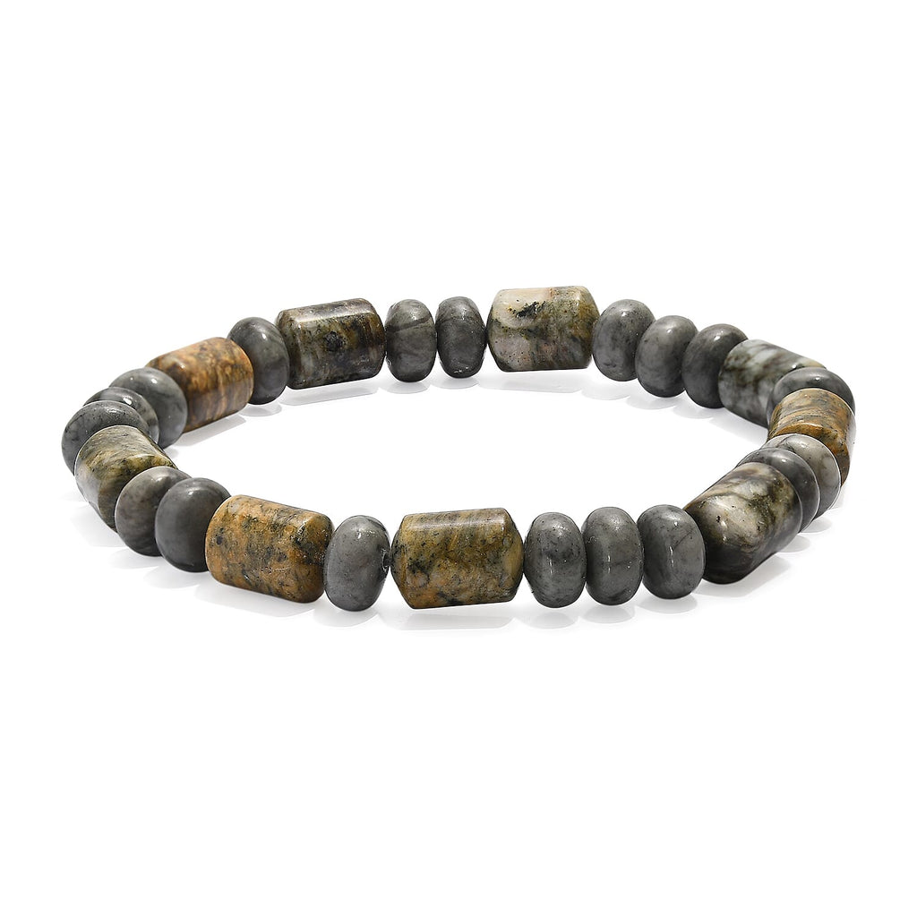 Moosachat Armband Flexibel cm ca. 110,00 ct.