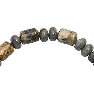 Moosachat Armband Flexibel cm ca. 110,00 ct.