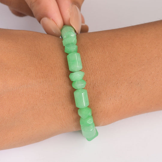 Grüner Aventurin Armband Flexibel cm ca. 120.00 ct