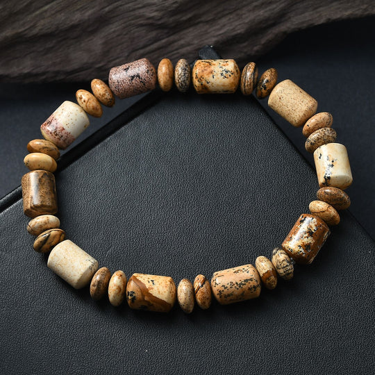 Bild Jasper Armband Flexibel cm ca. 120.00 ct