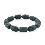Natürlicher Olmek Jadeit Armband Flexibles cm ca. 210,00 ct.