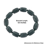 Natürlicher Olmek Jadeit Armband Flexibles cm ca. 210,00 ct.