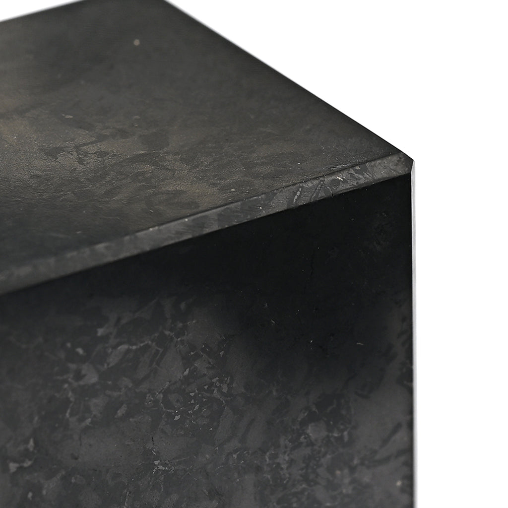 Shungit Quadrat 4 cm ca. 110 g Schwarz