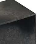 Shungit Quadrat 4 cm ca. 110 g Schwarz