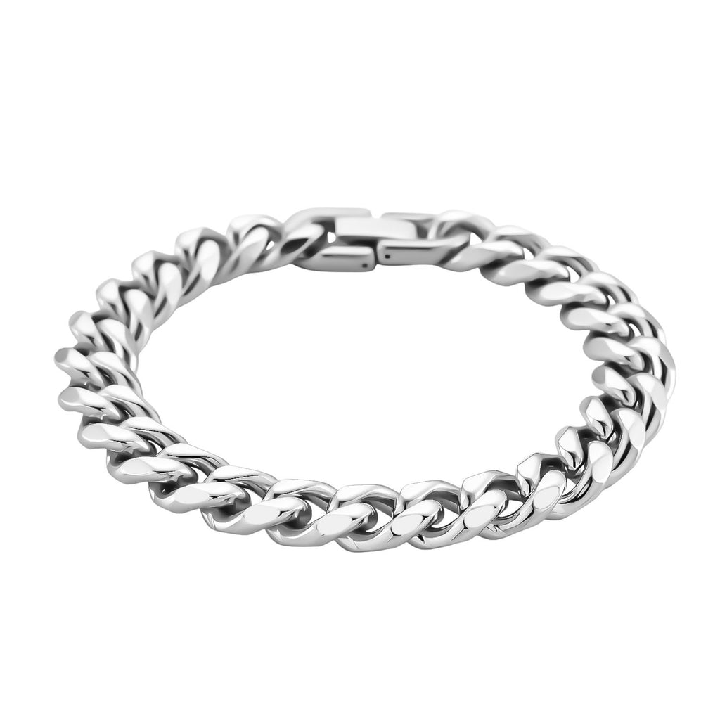 DESIGNER INSPIRIERT Panzer 316L Edelstahl Armband ca. 19 cm ca. 23,20g