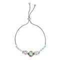 AA Natürliches, äthiopisches Welo Opal und Multi-Edelstein 19cm Armband - 2,29 ct.