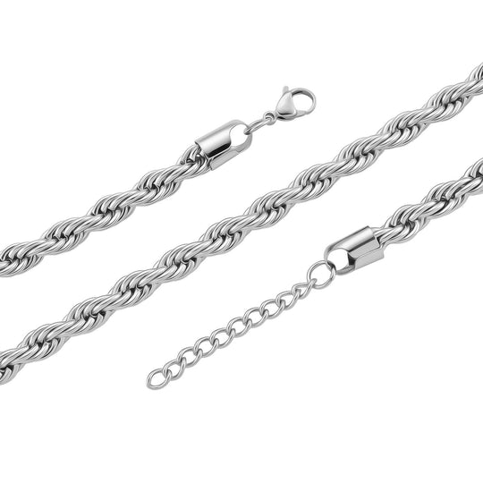 316L Edelstahl IP-Gelbbeschichtung Halskette ca. 45 cm ca. 67,30g