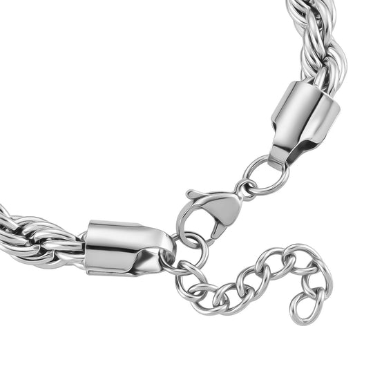 316L Edelstahl IP-Gelbbeschichtung Armband ca. 19 cm ca. 27,50g