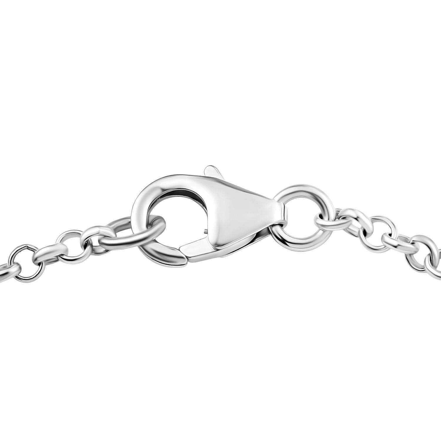 D'Joy AAA Labradorit, Iolit Armband ca. 19 cm 925 Silber rhodiniert ca. 7,15 ct.