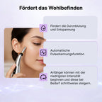 Akupunktur Meridian Stift mit Mikrostrom, wiederaufladbar, 9 Intensitätsstufen, Silber