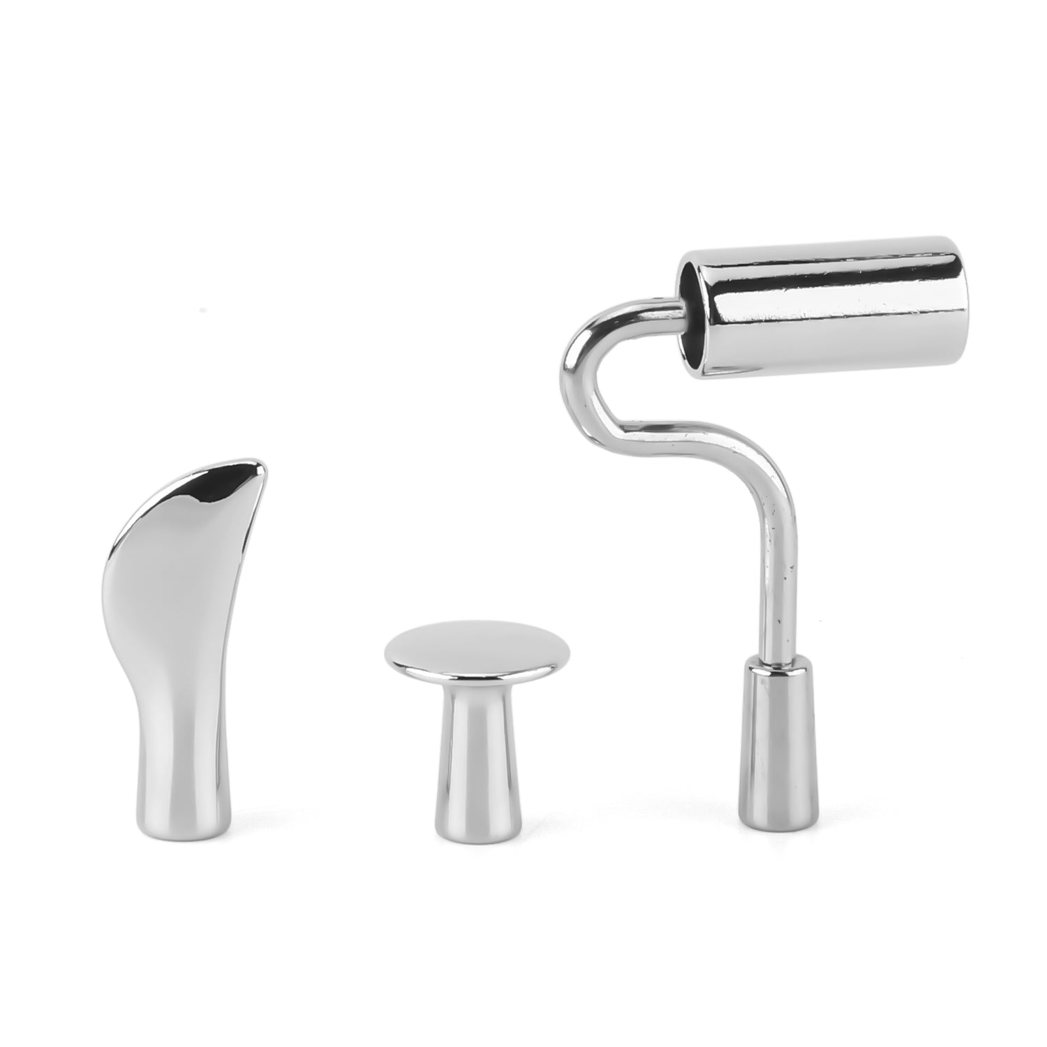 Akupunktur Meridian Stift mit Mikrostrom, wiederaufladbar, 9 Intensitätsstufen, Silber