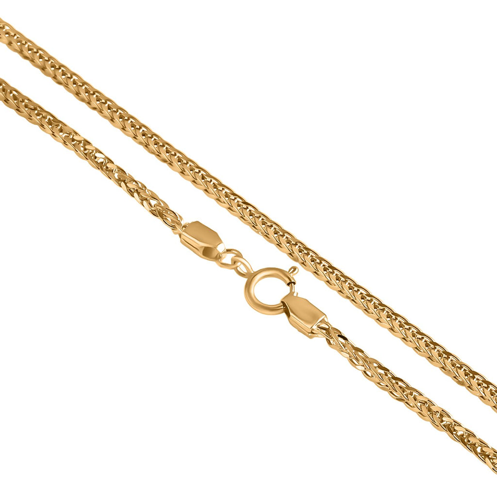 LUXORO 585 Gold Spiga Halskette ca. 50 cm ca. 1,93g