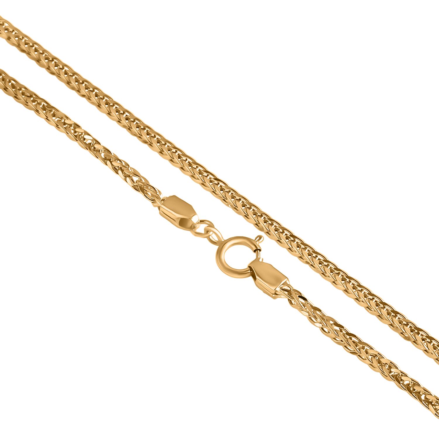LUXORO 585 Gold Spiga Halskette ca. 50 cm ca. 1,93g