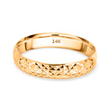 Royal Bali Kollektion - 585 Gold Ring (Größe 17.00) ca. 1,75g