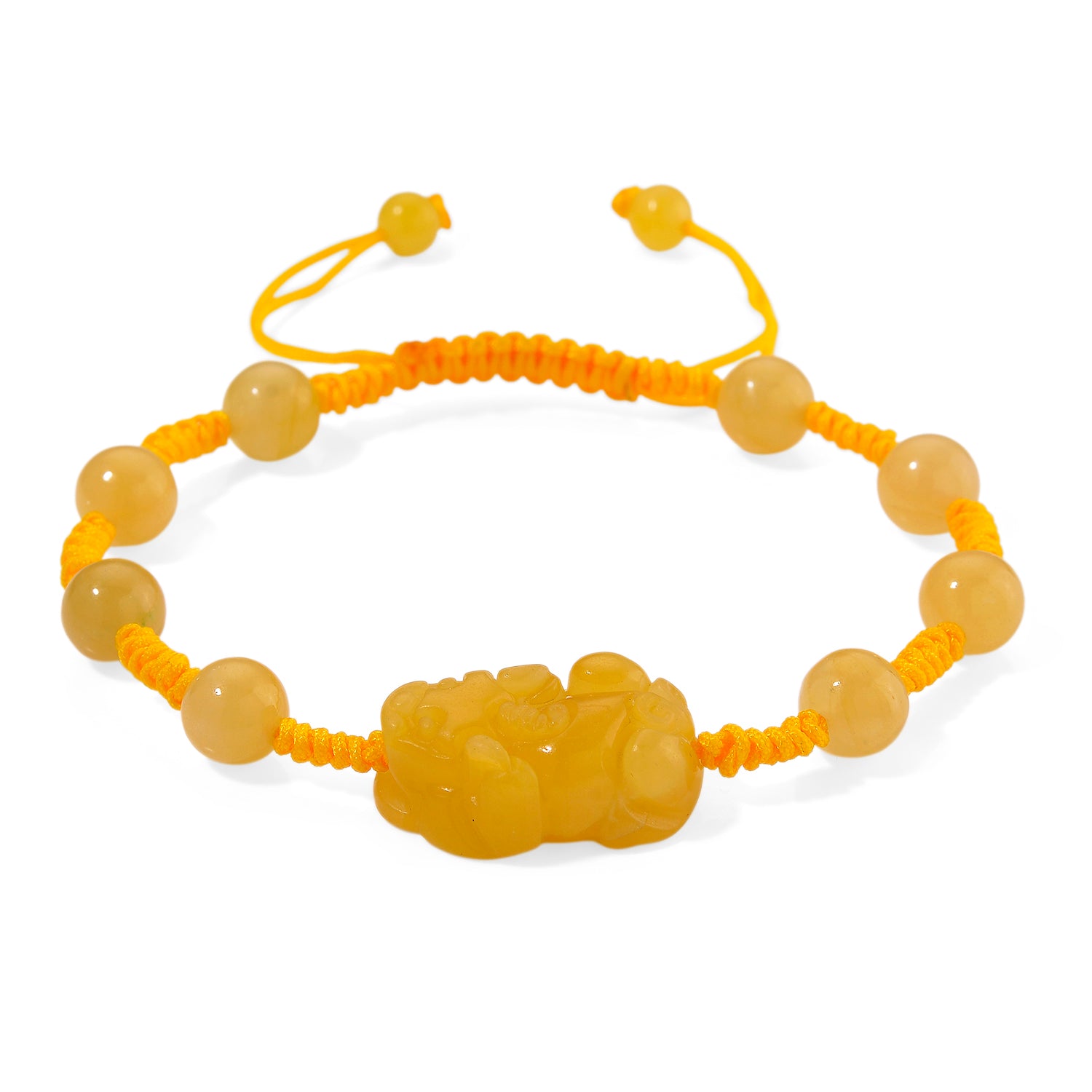 Honig Jade Armband Flexibles  ca. 60.00 ct
