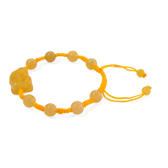 Honig Jade Armband Flexibles  ca. 60.00 ct