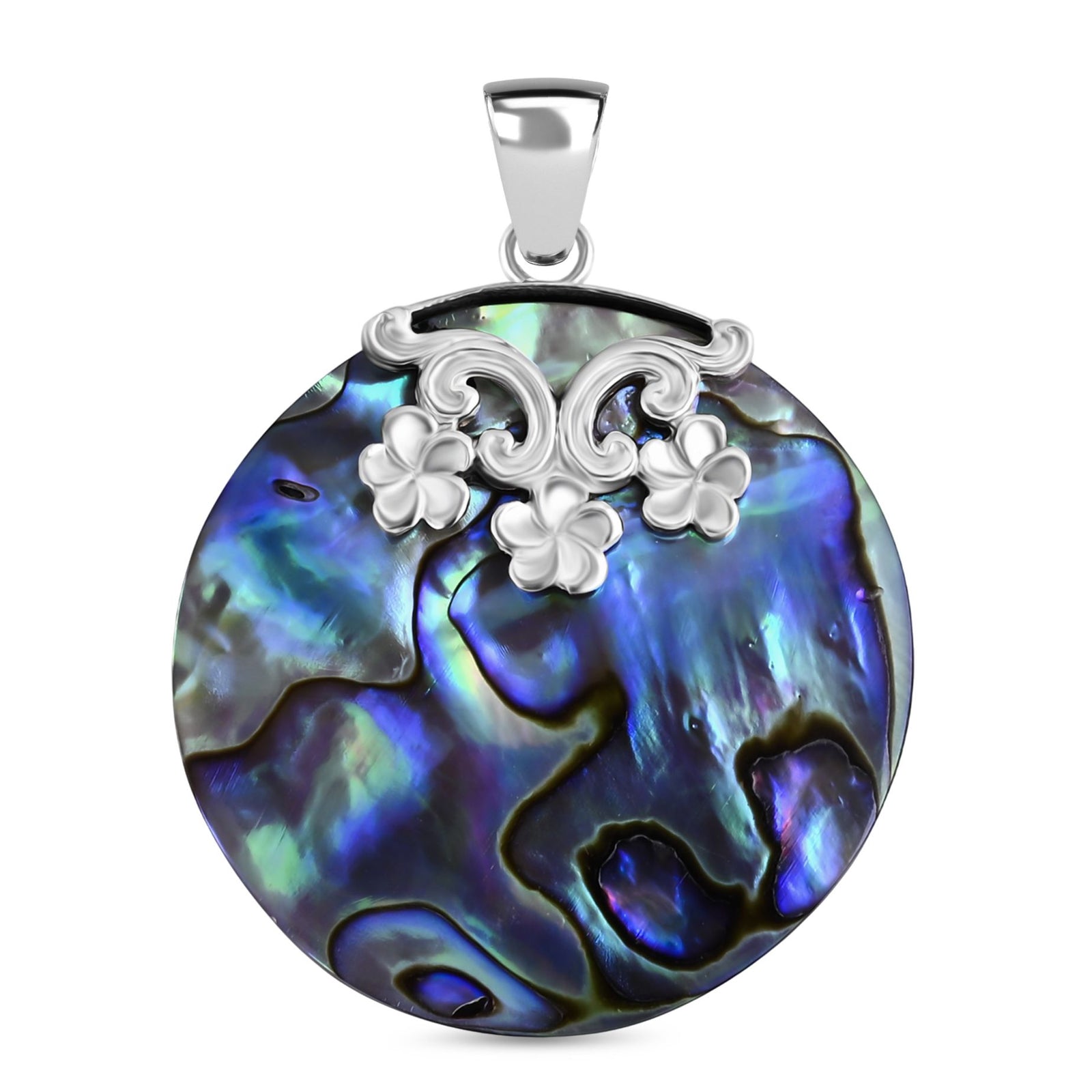 Royal Bali - Abalone Muschel Anhänger, 925 Silber