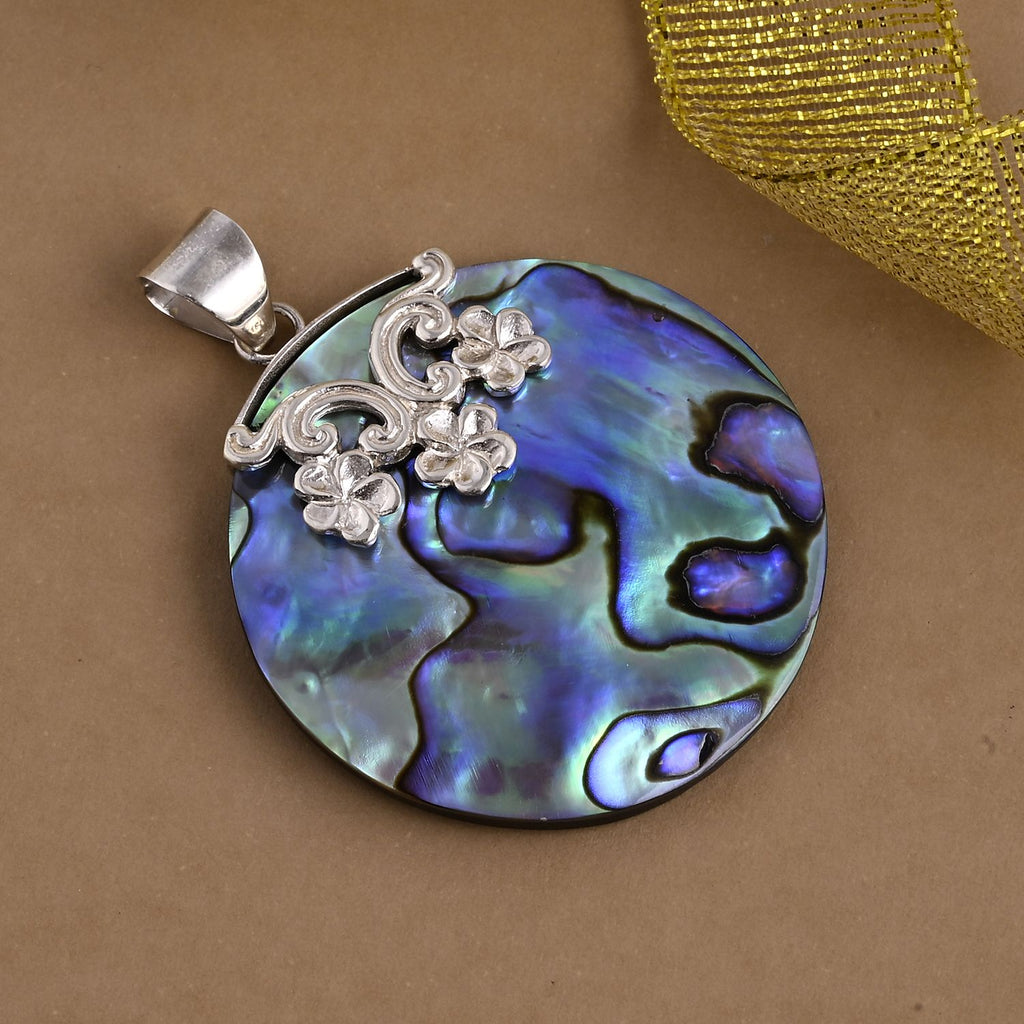 Royal Bali - Abalone Muschel Anhänger, 925 Silber