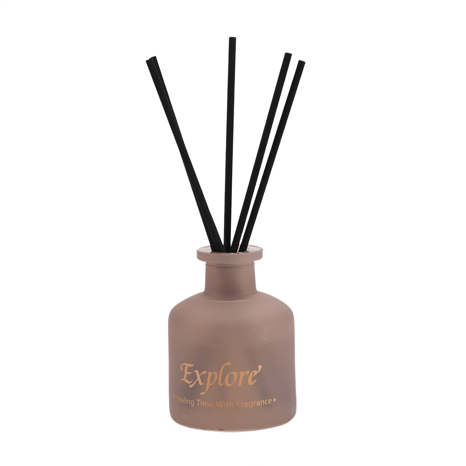 2er Set - Duftkerze 5 x 7 cm und Öl-Diffusor 50 ml mit Stäbchen, Brombeere & Lorbeerblatt
