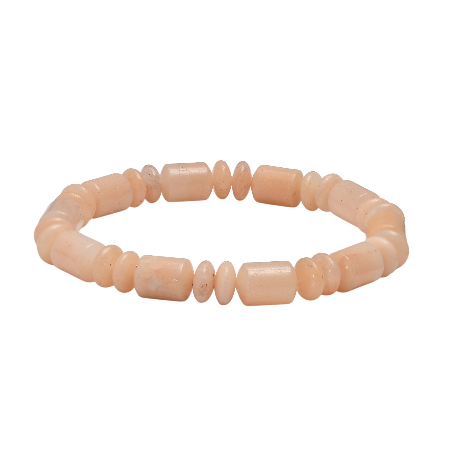 Pfirsich Aventurin Armband Flexibel cm ca. 120.00 ct