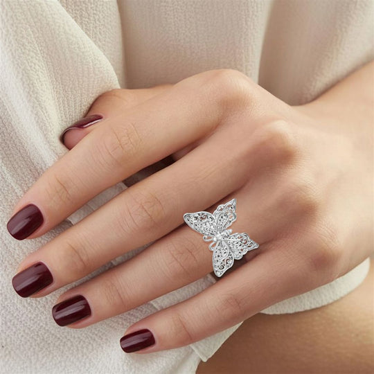 925 Silber Ring (Größe 18.00) ca. 5,27g