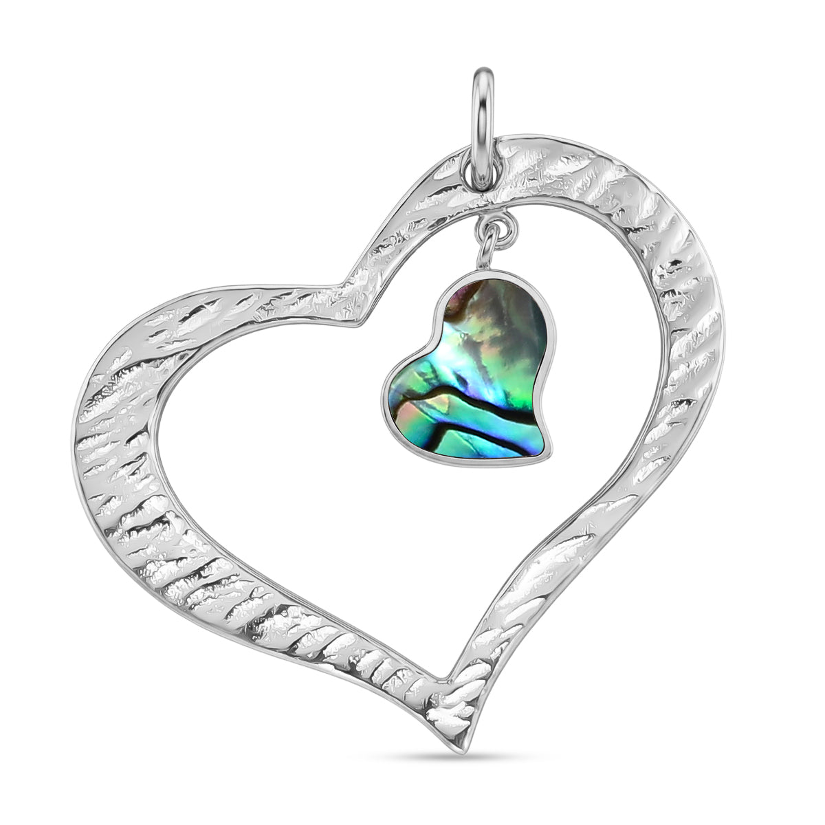 D'Joy Royal Bali -  Abalone Muschel Anhänger 925 Silber ca. 0.80 ct