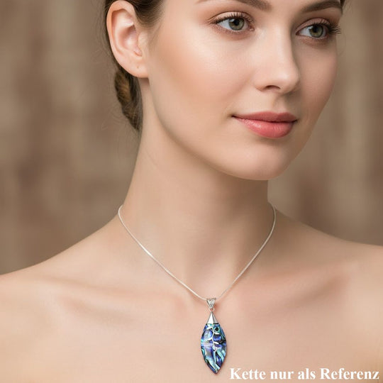 Abalone Muschel Anhänger 925 Silber ca.