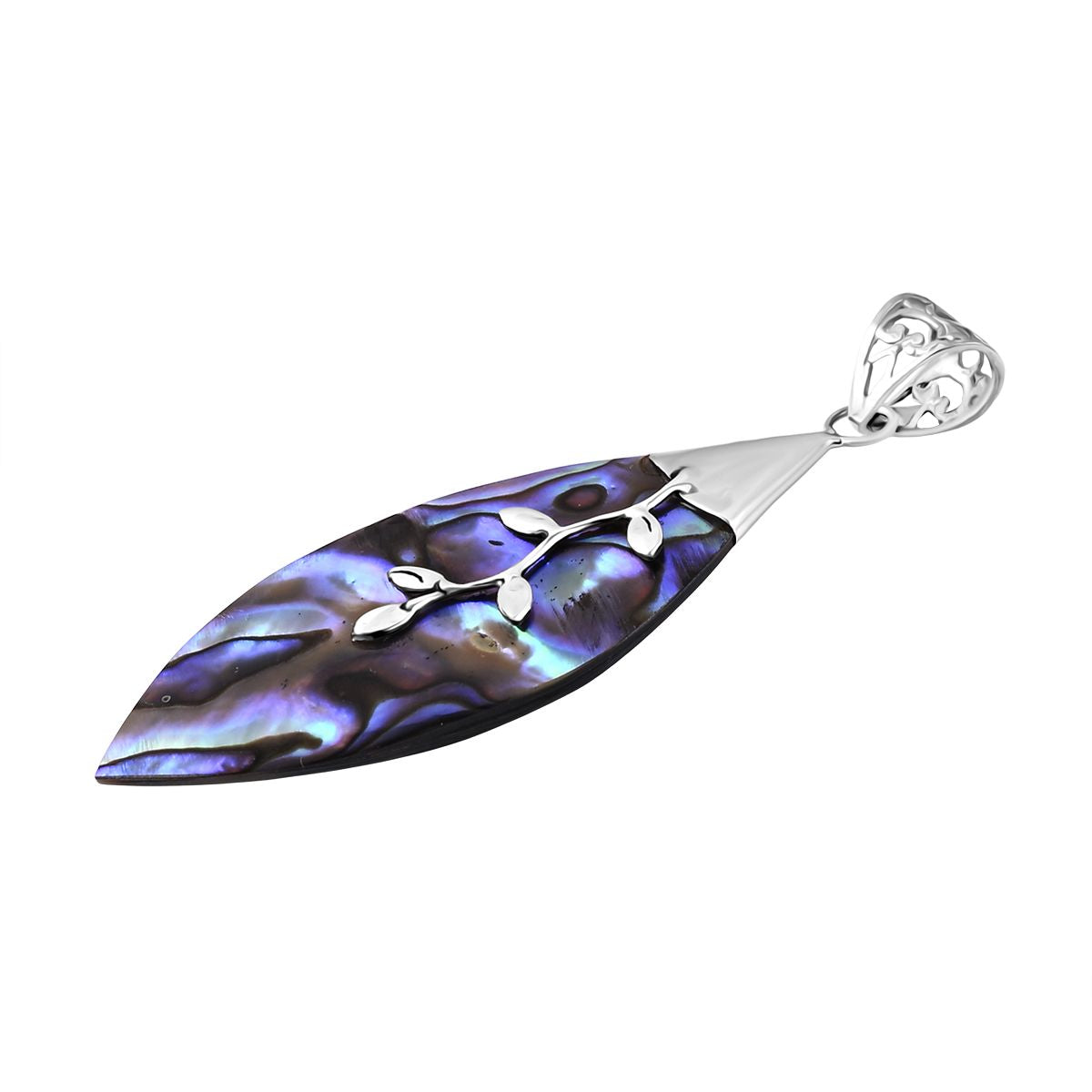 Abalone Muschel Anhänger 925 Silber ca.