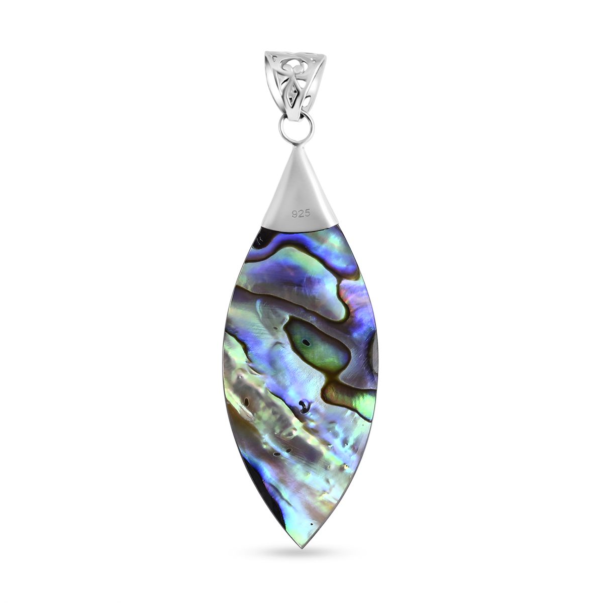 Abalone Muschel Anhänger 925 Silber ca.