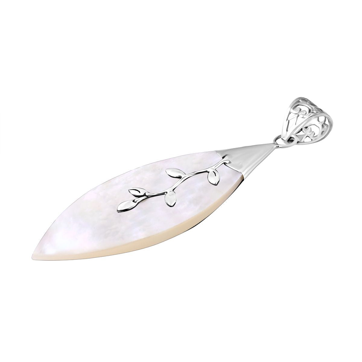 Royal Bali - Perlmutt Anhänger, 925 Silber