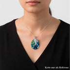 Abalone Muschel Anhänger 925 Silber ca.