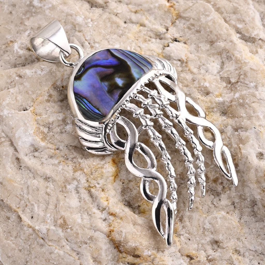 D'Joy Royal Bali - Abalone Muschel Anhänger 925 Silber