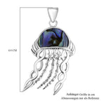 D'Joy Royal Bali - Abalone Muschel Anhänger 925 Silber
