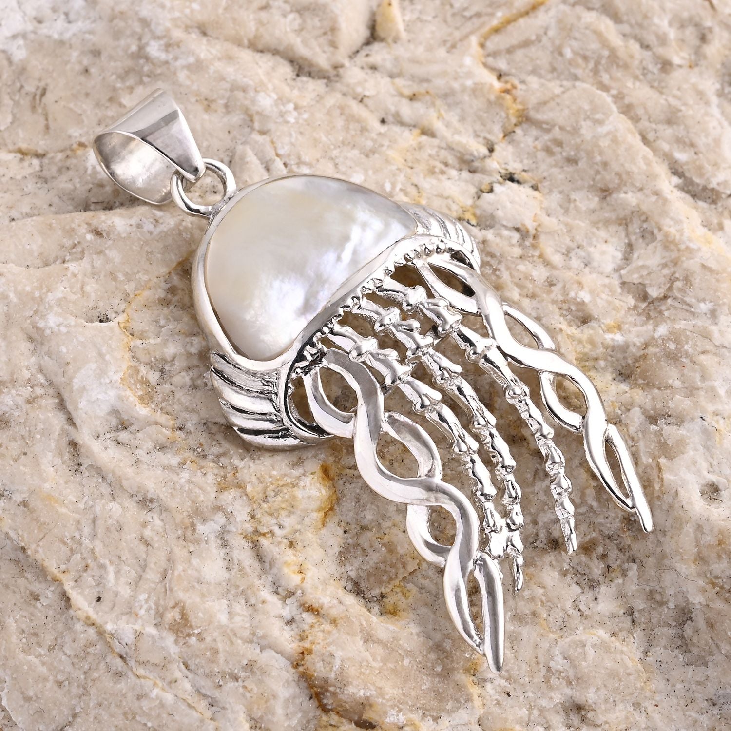 D'Joy Royal Bali - Perlmutt Anhänger 925 Silber