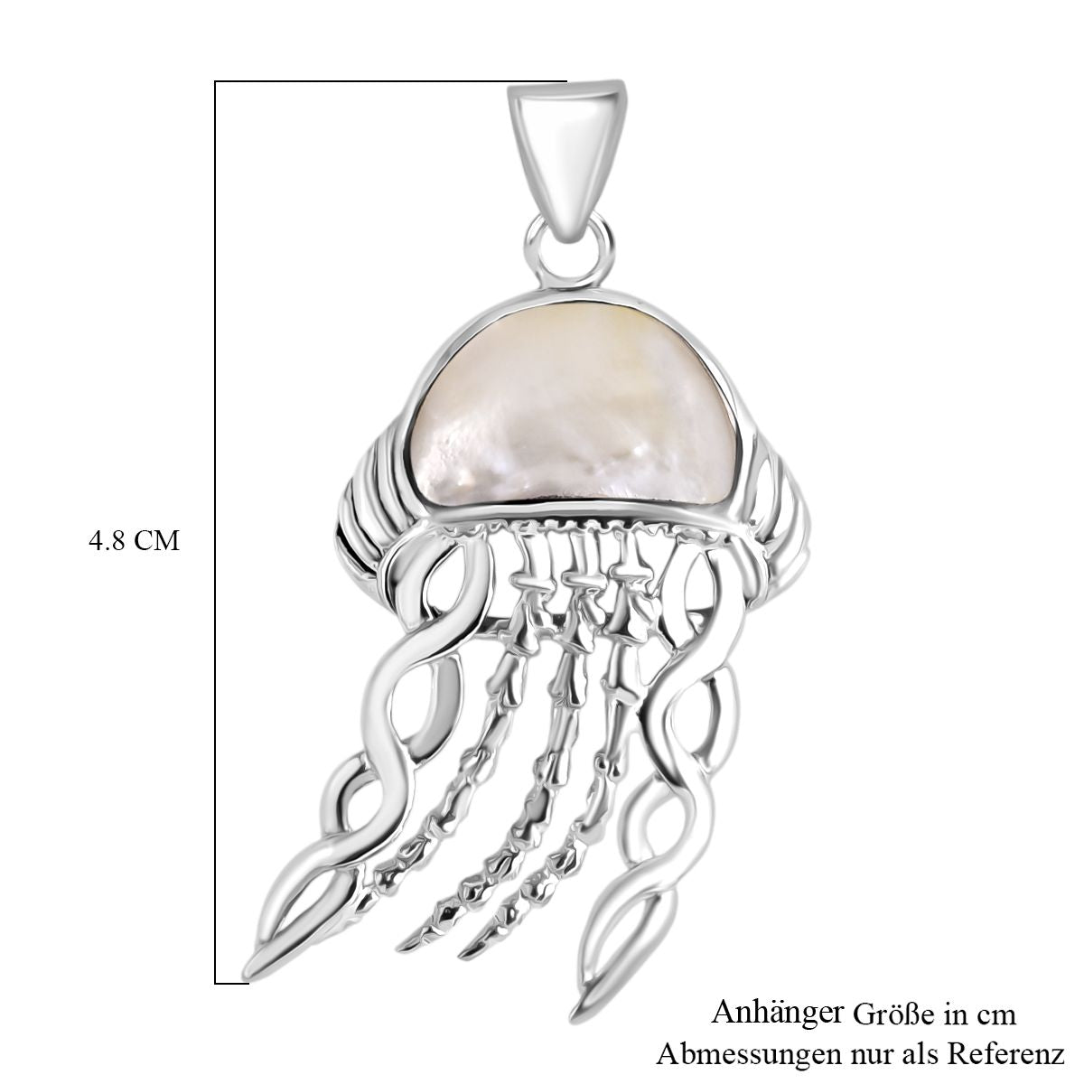 D'Joy Royal Bali - Perlmutt Anhänger 925 Silber