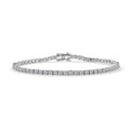 D'Joy Lab Grown Diamant SI-GH Armband ca. 18.5 cm 925 Silber Rhodiniert ca. 4,00 ct.