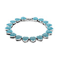 Blau Kristall Armband ca. 19 cm Standard