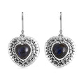 D'Joy Royal Bali Labradorit Ohrringe 925 Silber ca. 3.97 ct